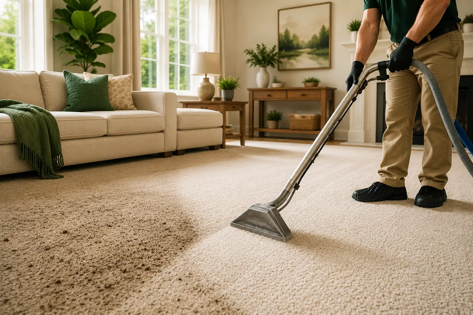 Complete carpet cleaning for busy households