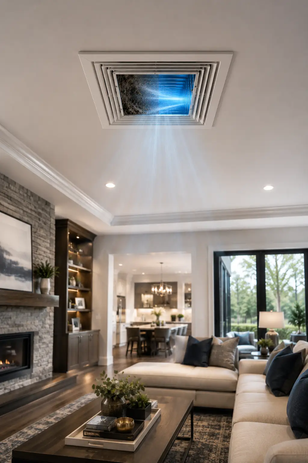 Deep air duct cleaning service