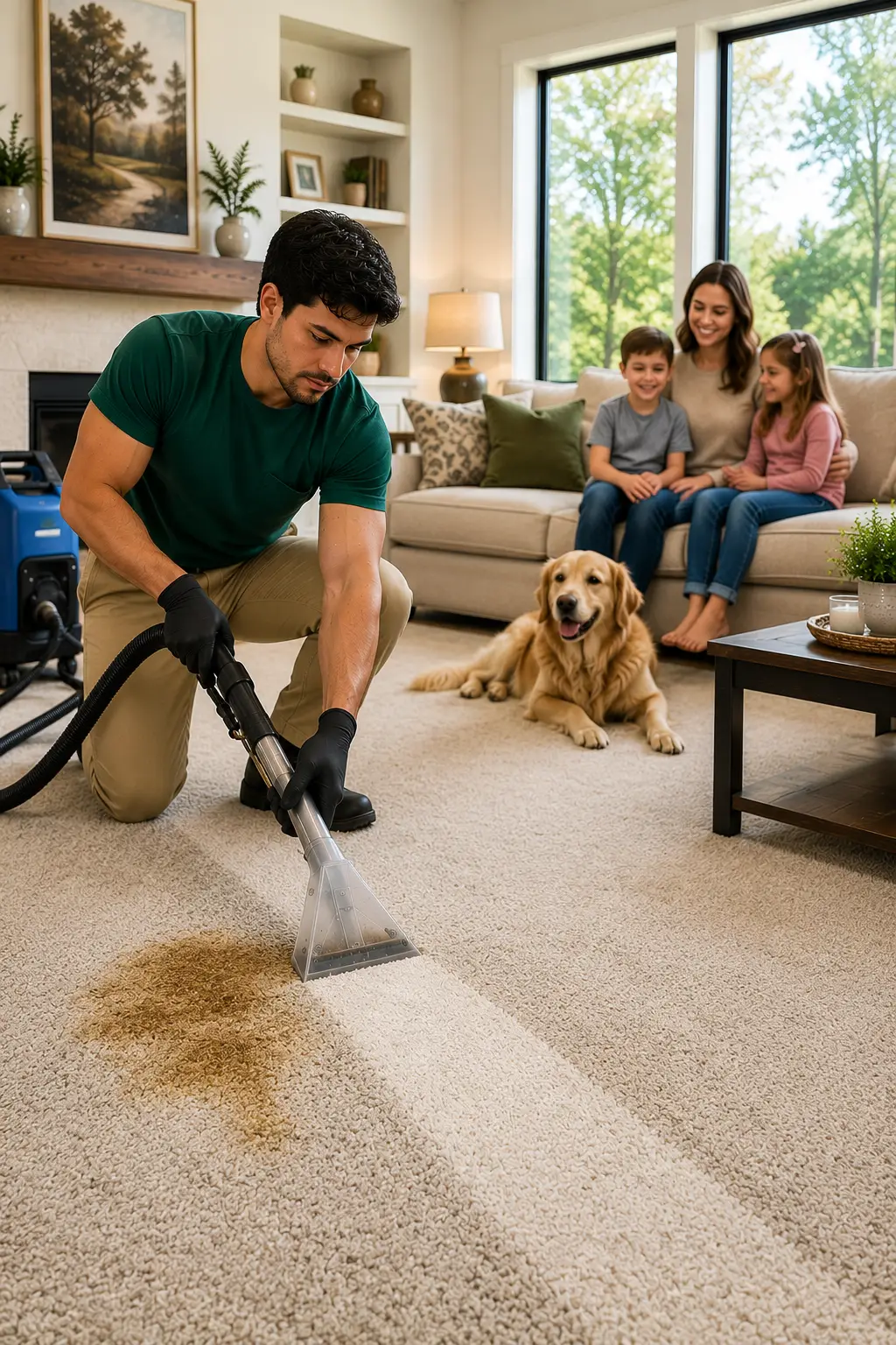 Safe stain removal for family-friendly homes